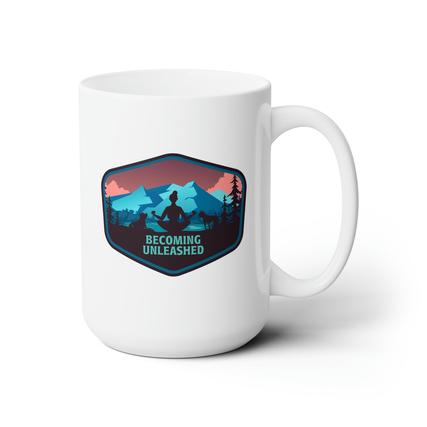 Becoming Unleashed Ceramic Mug 15oz