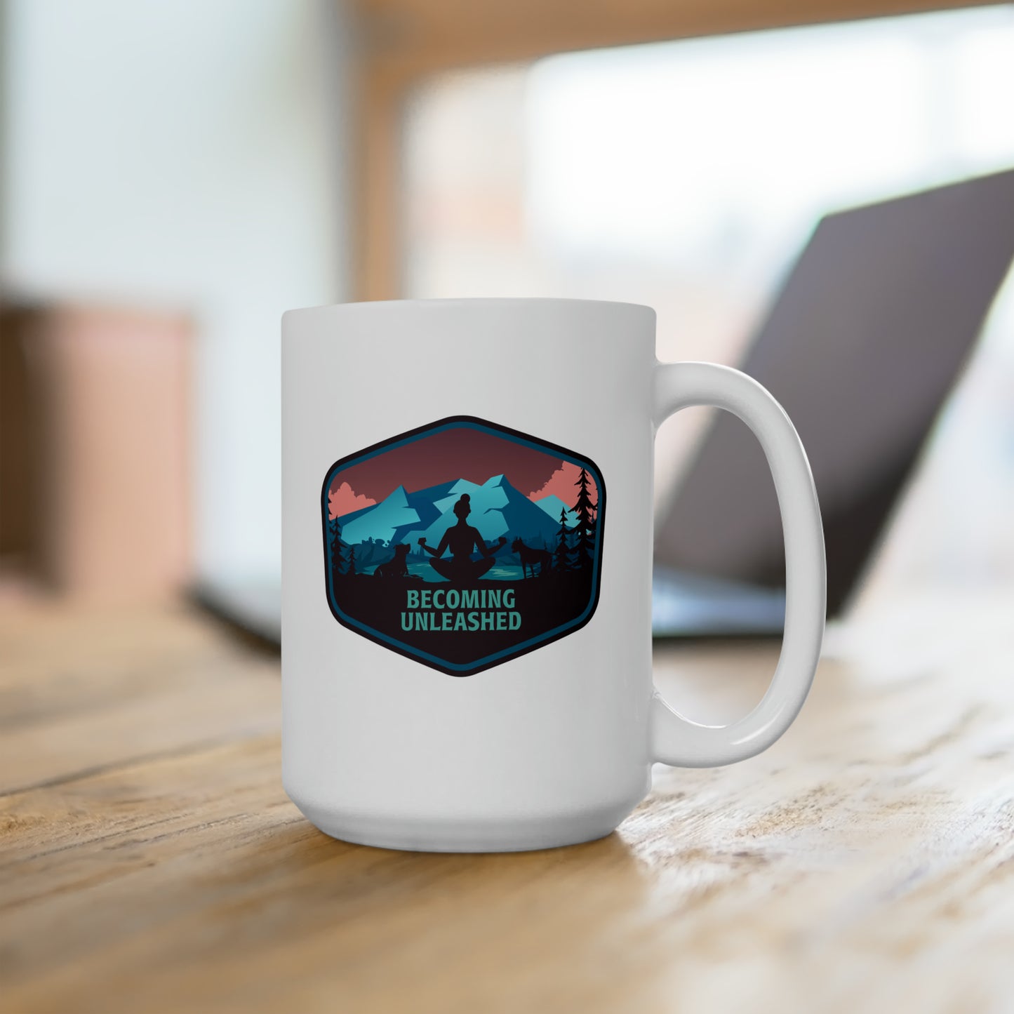 Becoming Unleashed Ceramic Mug 15oz